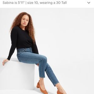 Everlane High Rise Skinny Jean sz 28